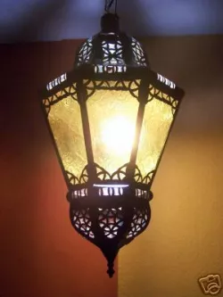 Orient Lampe Ksar Gelb